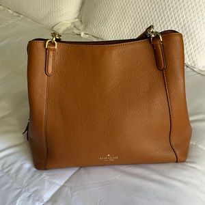 Kate Spade camel shoulder bag